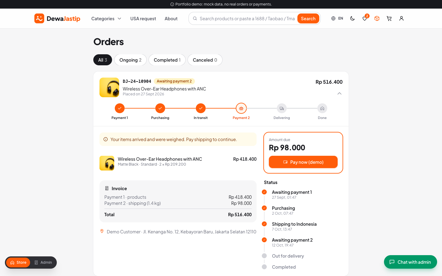 DewaJastip screenshot 3