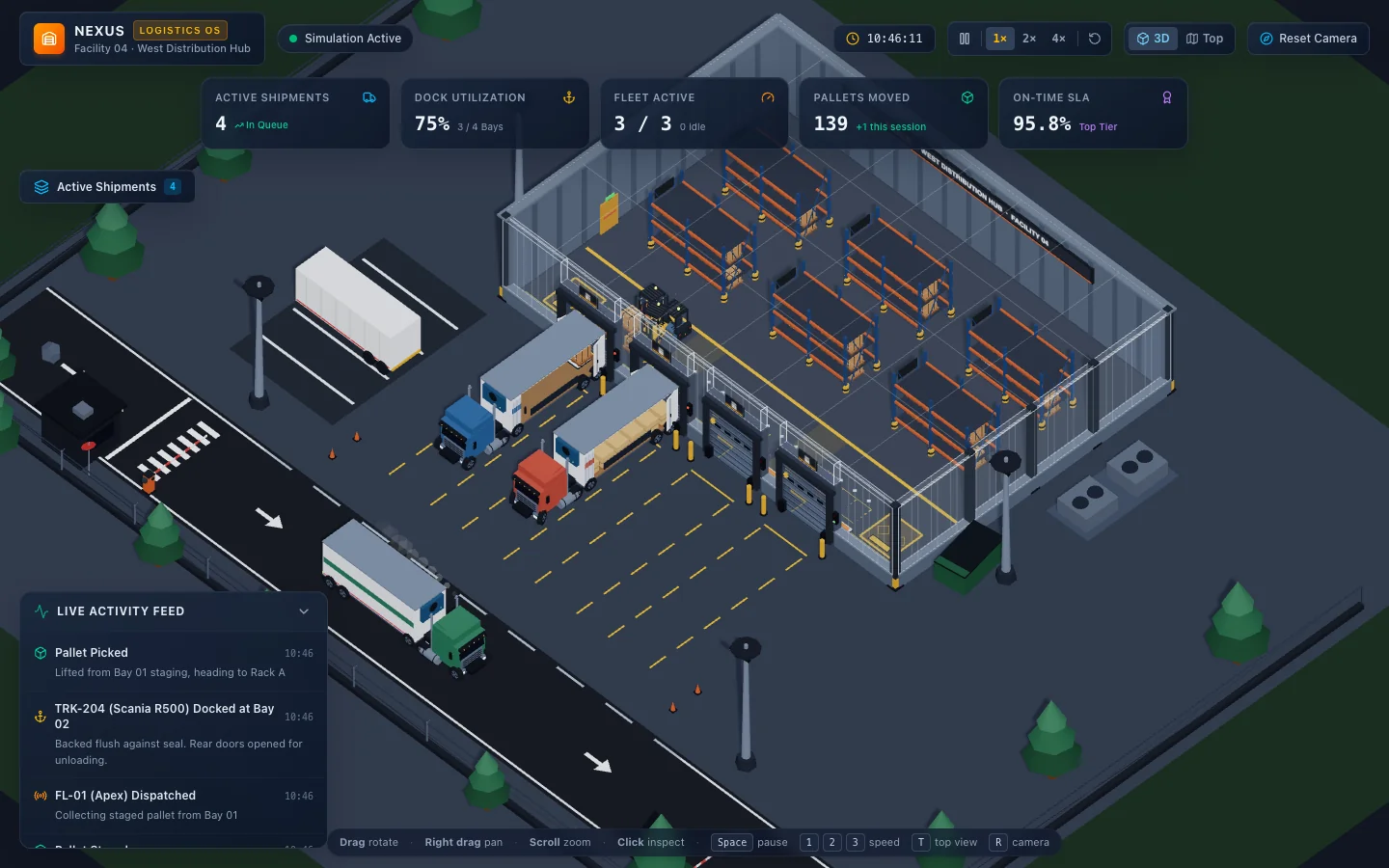 NEXUS Warehouse Sim